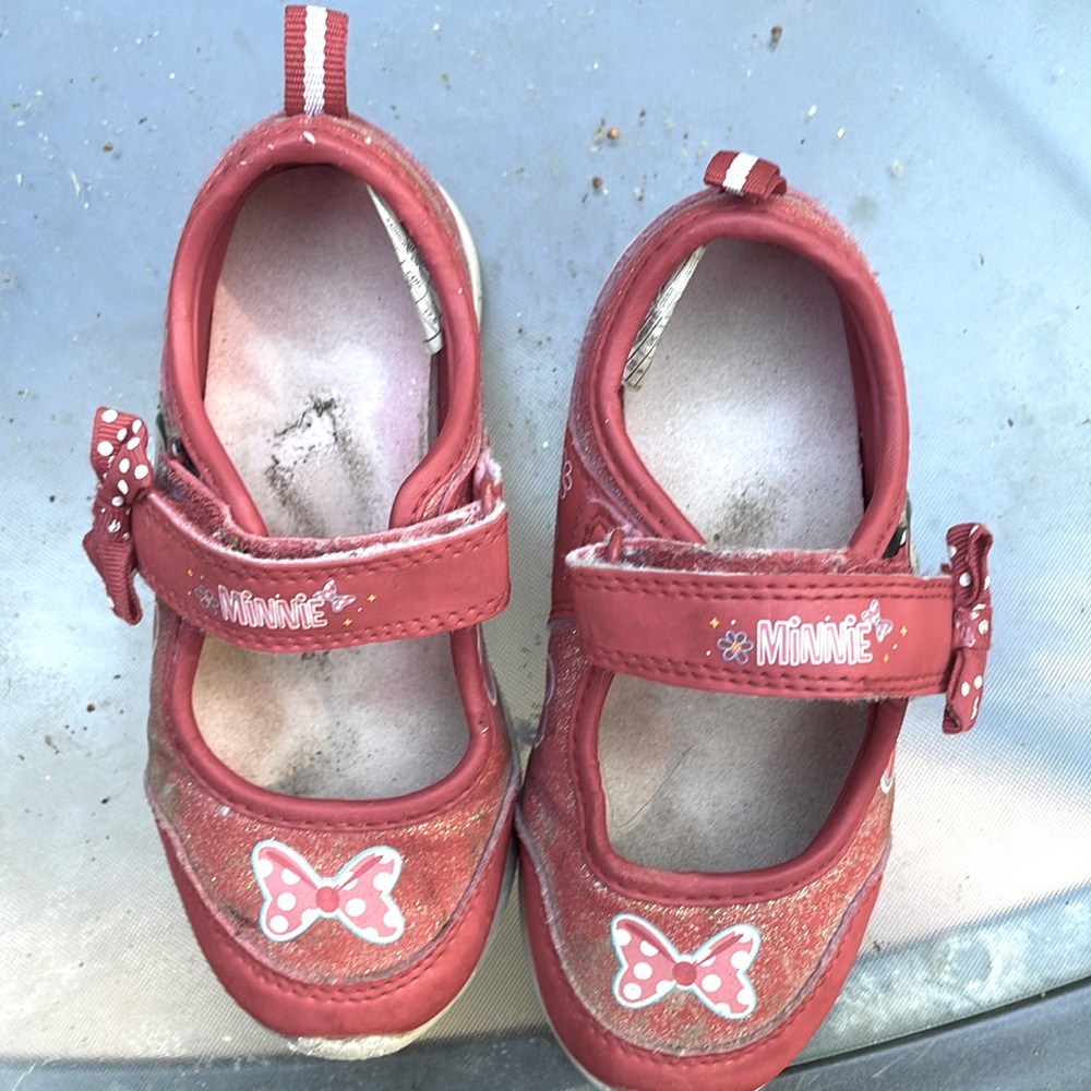 Well Loved Minnie Mouse Shoes